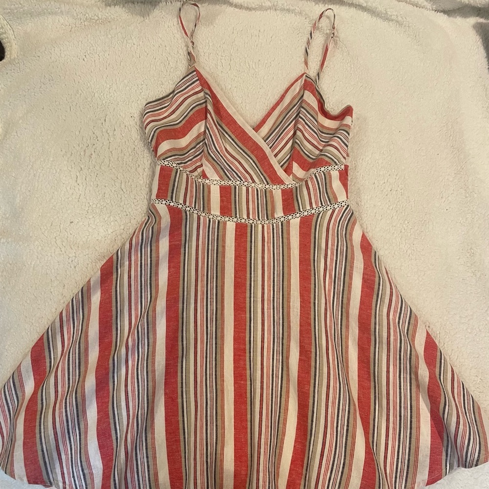 Francesca’s Spaghetti Strap Sun Dress